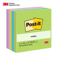 在飛比找PChome24h購物優惠-3M Post-it 利貼 可再貼 654-5FF紙磚