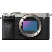 Sony Alpha a7C II Mirrorless Digital Camera (Body Only) - Silver 33MP Full-Frame Exmor R BSI Sensor - 5-Axis In-Body Image Stabilization - 759-Point Phase Detection [ILCE7CM2S]