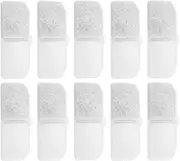 Totority 10Pcs Pet Water Fountain Replacement Filters Activated Carbon Water Filters for Dog and Cat Water Dispenser Enhances Taste and Freshness for
