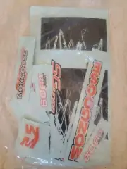 BMX BIKE NOS OLD SCHOOL MONGOOSE DECAL SET SG JUNIOR