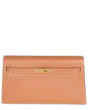 Herms Brown Leather Madame Kelly Elan GHW (Authentic Pre-Loved)