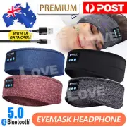 Wireless Bluetooth 5.0 Stereo Eye Mask Headphones Earphone Sleep Music Headband