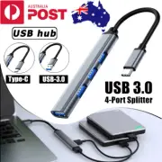 USB 3.0 Hub 4-Port USB-C Type-C Splitter Expander OTG Adapter for Laptop Macbook