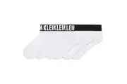 6PK Calvin Klein Women's One Size Lightweight Ankle Quarter Socks White Assorted