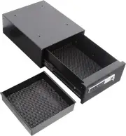 Under Bed Safe Drawer - Long Storage Case for Car Trunk