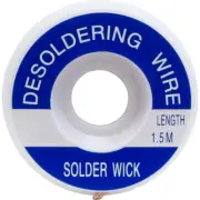 DOSS 2MM X1.5M DESOLDERING WIRE PURE COPPER BRAID CONTRUCTION ZD1803