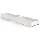 Artiss 2x Bed Frame Storage Drawers Trundle White