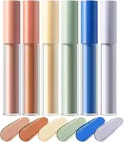 Lasting Perfection Concealer - Full Coverage Dark Circles Concealer | Under Eye Corrector | 6x Color Corrector Concealers | Buildable Face Makeup Contour Stick for Travel Outdoor Eye Area