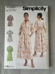 Simplicity Dress Sewing Pattern R12024 R5 Sizes 14-22