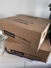 Technics SL1200 MK2 Turntable Pair