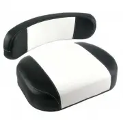 SW104312 Cushion Set, Black & White Vinyl - (2 pc.) Fits White