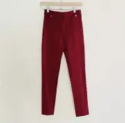 Emilio PUCCI Burgundy Trousers NWT SZ 2/