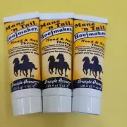 LOT OF 3 Mane 'N Tail Hoofmaker Hand & Nail Therapy 1oz (28.4g) NEW