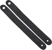 Tbest Strap Button Guitar Neck,Guitar Straps 2Pcs Neck Button String PU Leather Headstock Tie for Acoustic Electric Ukulele