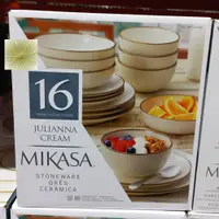 在飛比找蝦皮購物優惠-Mikasa Julianna 陶瓷餐具 16件組 餐具 湯