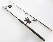 You Tug Me Spinning Combo 7' 2PC Rod/ 9 BB Bait Runner
