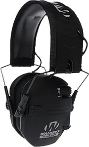 Walkers Game Ear Razor Slim Electronic Muff, Black