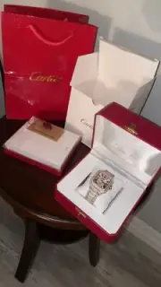 Iced Out Moissanite Watch