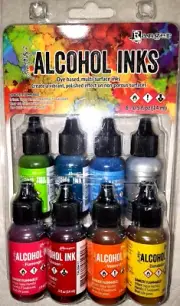 Ranger Tim Holtz Alcohol Ink Set 8 Pack TAK76148