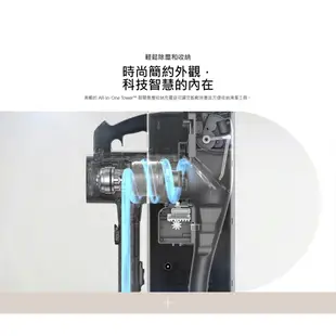 LG樂金 A9TS蒸氣濕拖手持無線吸塵器 A9T-STEAMW (雪霧白)