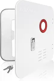 RUNSAIL® RV Tankless Water Heater Door,18 x 18 Inches White Door Kit, Only Suitable for RUNSAIL RV Doorless Water Heater