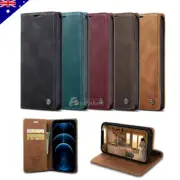 Wallet Leather Flip Case Shockproof Cover For iPhone 15 14 13 12 11 Pro Max Mini