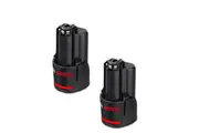 NEW GENUINE BOSCH BATTERY 12V 2.0AH LI-ION GBA 12V 2.0AH (1.600.Z00.02X) X 2