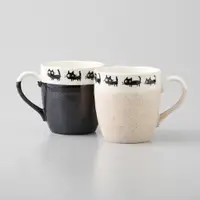 在飛比找蝦皮商城精選優惠-現貨 日本製美濃燒黑貓對杯 貓咪 動物 馬克杯 情侶杯 可愛