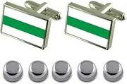 [Select Gifts] Shirt Dress Studs Groningen City Netherlands Flag Cufflinks