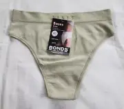 Bonds Ladies WRYLB IAH Base Camp Bases Gee G String Brief Size 8 New