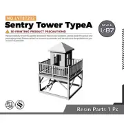 HO Scale 1/87 Scene Model Sentry Tower TypeA