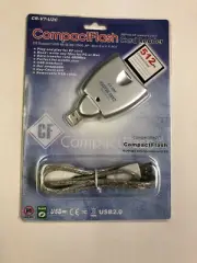 CompactFlash Card Reader PNP For CF Memory Card CR-V7-U2C W USB2.0 NEW & SEALED