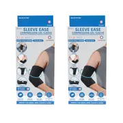 2x Vistara Sleeve Ease Premium Grade Hot/Cold Therapy Compression Gel Sleeve