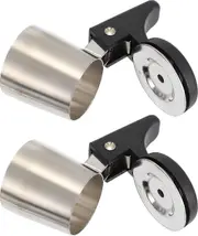 Elsavct 2 PCS Stainless Steel Kettle Whistle Alternative Metal Kettle Spout Stove Top Teapot Warning Accessories