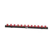 Professional Quality Aluminum Single Rail Socket Single Rail 1/2" Sockets