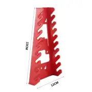 Plastic Wrench Rack Organizer Wall Mounted Tray Sockets Storage Tools Rack Sorte