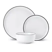 Mikasa Limestone Porcelain 12pc Dinner Set of 12