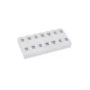Remind N' Time Weekly (7-Day) AM/PM Pill Organizer, Vitamin and Medicine Box,...