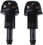 2 Pack Car Windshield Washer Wiper Water Jet Spray Nozzle Windscreen Washer Jets，for Kia for Spectra 2003 2004