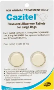 Cazitel All Wormer for Dogs Tablet