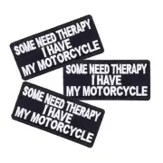 U-Sky Sew or Iron on Patches, Pack of 3pcs Cool Letter Design Patches Some Ne...