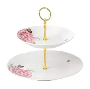 BRAND NEW: Miranda Kerr by Royal Albert, Everyday Friendship Two Tier Cake Stand