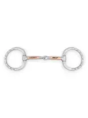 MetaLab Engraved Eggbutt Snaffle Show Bit