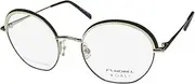 [Koali] 20108k Eyeglass Frame/Glasses Stainless Steel Adult Size Womens Optical