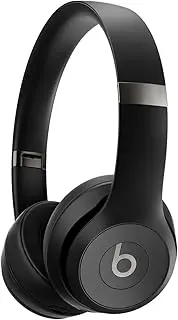 Beats Solo 4 – Wireless Bluetooth On-Ear Headphones, Apple & Android Compatible, Up to 50 Hours of Battery Life – Matt Black