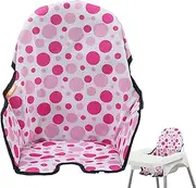 Seat Covers Cushion for IKEA Antilop Highchair | Highchair Cushion Cover Compatible with IKEA Antilop Highchair,Washable Foldable Baby Highchair Cushion Cotton Padded Insert for IKEA Child Chair
