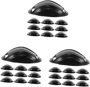 3sets Protective Helmet Face Mask Chin Cups Softball Chin Pad Cover for Sports 10pcs*3