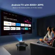 Projector【Netflix and Autofocus】 Auto Keystone WiFi 6 Bluetooth Projector 4K Supported