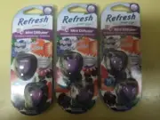 New 3 Twin Packs Mini Diffusers Car Clip on Vent Air Fresheners Mixed Berries