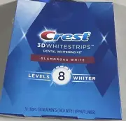 Crest 3d Whitestrips Glamorous White 28 Strips,Exp 08/2025